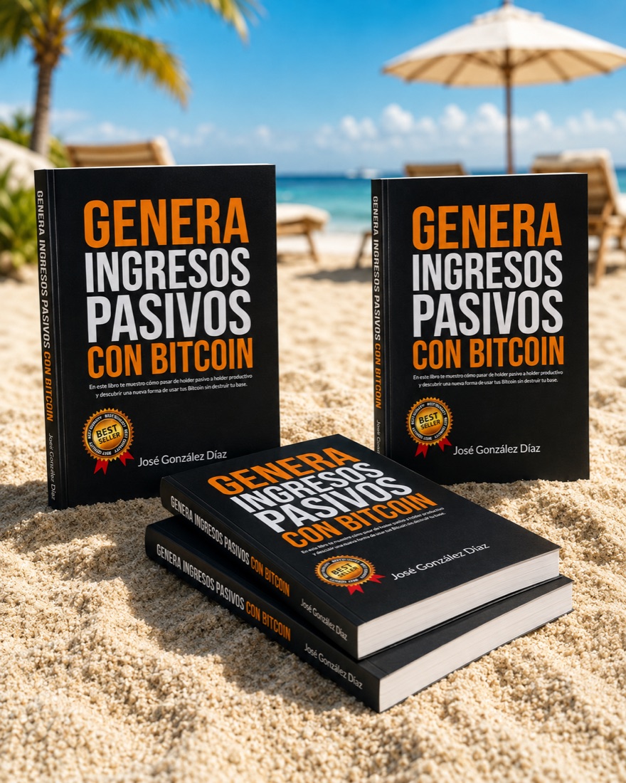 Genera ingresos pasivos con Bitcoin — libro de Jose Gonzalez Diaz